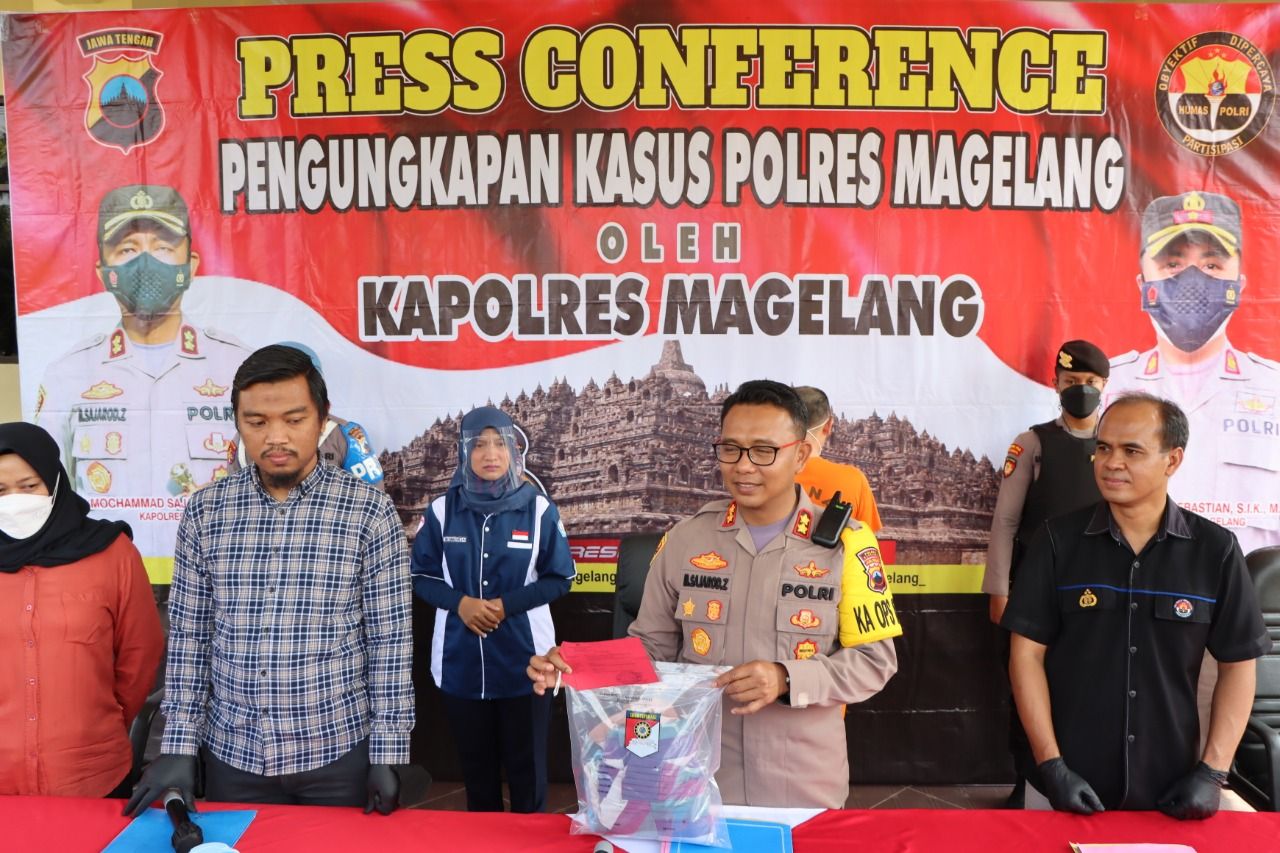 Polres Magelang Ungkap Kasus Oknum Guru Ngaji Yang Hamili Muridnya