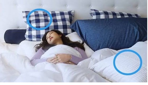 Netizen menduga foto V BTS dengan kucingnya diambil di tempat tidur Jennie BLACKPINK