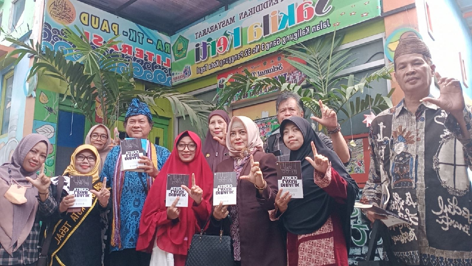 Penerbitan Buku Karya Penulis Tegal Disukung Duta Baca Indonesia