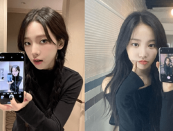 Mirror selfie yang sedang populer di kalangan selebriti Korea