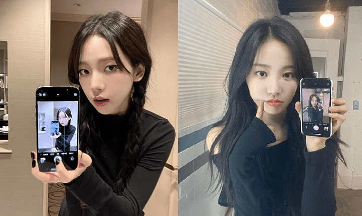 Mirror selfie yang sedang populer di kalangan selebriti Korea