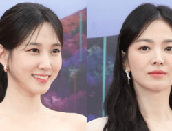 Moment Kehangatan Park Eun Bin dan Song Hye Kyo di acara Baeksang ke-59