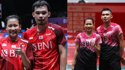 Indonesia Unggul 1-0 Atas Jerman di Piala Sudirman 2023 Berkat Kemenangan RinovPitha