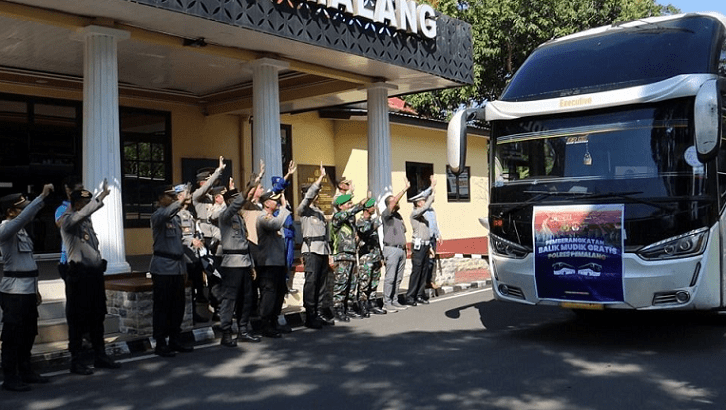 Keamanan Lalu Lintas Jalur Mudik Terjaga, Polres Tegal Kota Apresiasi Kepatuhan Pemudik