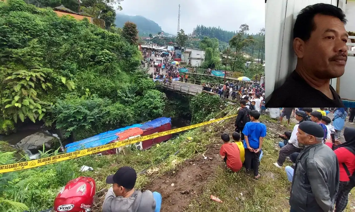 Tersangka Kecelakaan di Guci Tegal