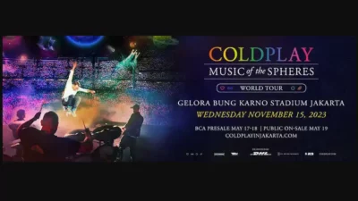 Tips Agar Sukses Dapatkan Tiket Konser Coldplay 2023 di Jakarta