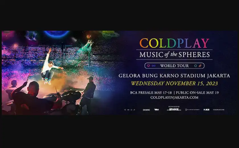 Tips Agar Sukses Dapatkan Tiket Konser Coldplay 2023 di Jakarta