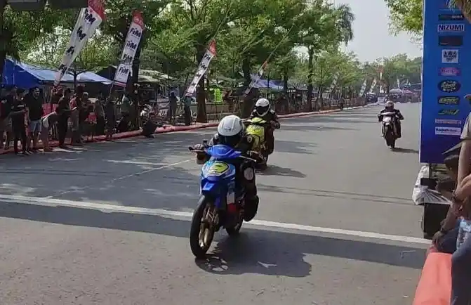 Polres Tegal berupaya mencegah balap liar dengan mengadakan road race selama 2 hari