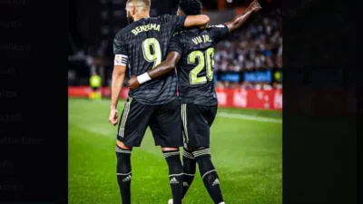 Vinicius Berterima Kasih kepada Benzema atas Dukungan dan Kepercayaannya