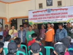 GAS Deklarasikan Diri sebagai Lembaga Masyarakat Akar Rumput di Desa Bangsri Brebes