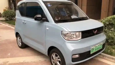 Mobil listrik yang bernama Wuling Hong Guang Mini EV paling diminati di China