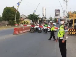 Polisi Tegal Kota Gelar Pos AG Pagi untuk Ciptakan Kamseltibcar Lalin
