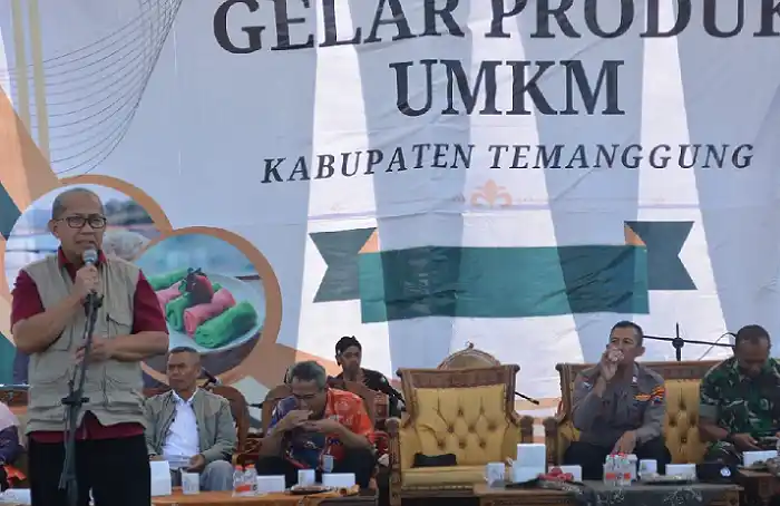 Produk UMKM Temanggung Dipamerkan di Desa Tretep