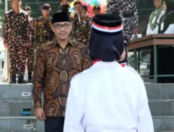 Gebyar Muharram, Ribuan Santri TPQ Temanggung Apel dan Rebana di Alun-alun