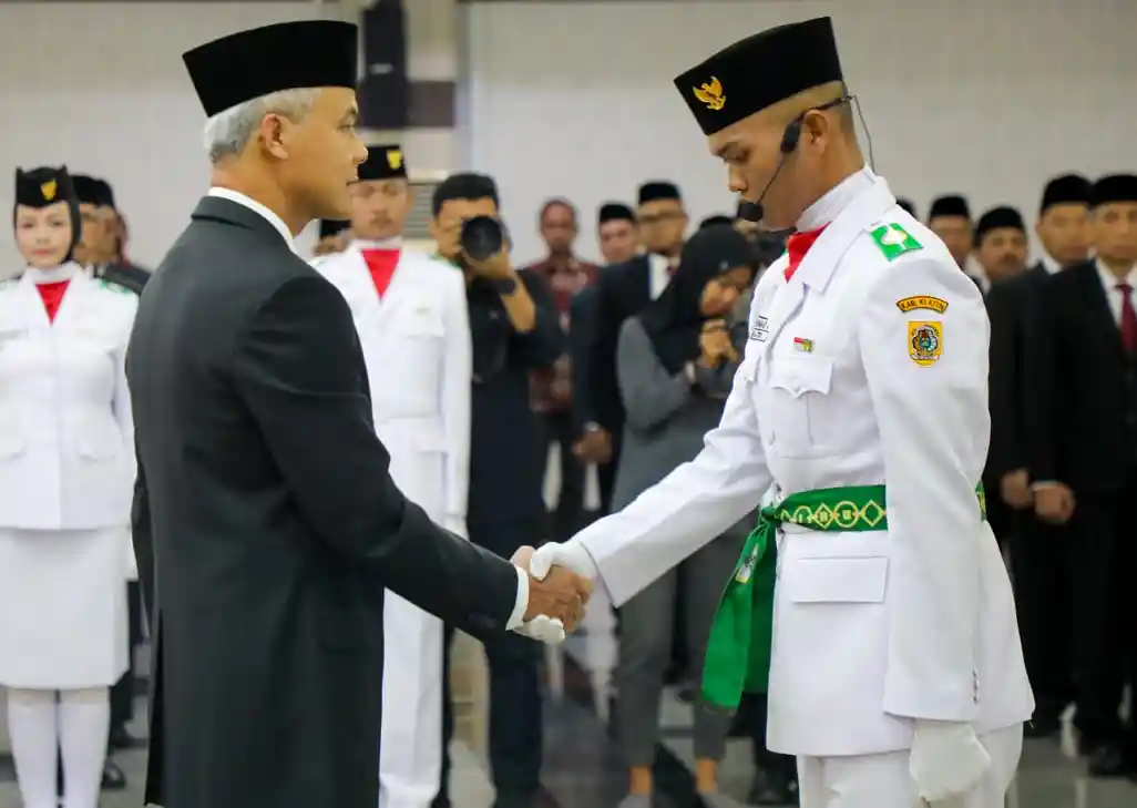 Anak Satpam Impian Jadi Paskibraka Jateng dan Bertemu Ganjar Pranowo