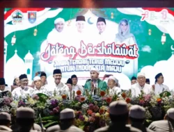 Ganjar Pranowo Pamit di Jateng Bersholawat Cilacap, Ribuan Zahir Mania Antusias