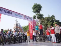 Gowes dan Senam Bahagia Meriahkan HUT RI, Hari Jadi Klaten, dan Hari Bhakti Adhyaksa