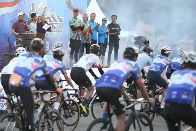 Goweser Ikuti Tour de Borobudur 2023