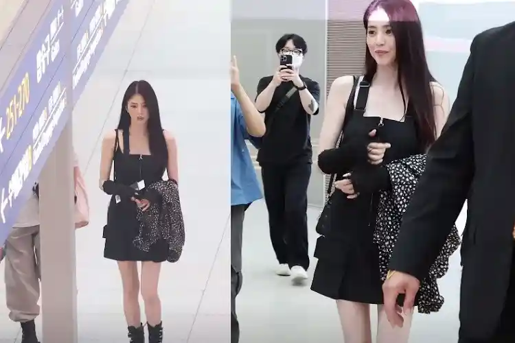 Han So-hee Tampil Cantik Bak Barbie di Bandara, Netizen Terkejut