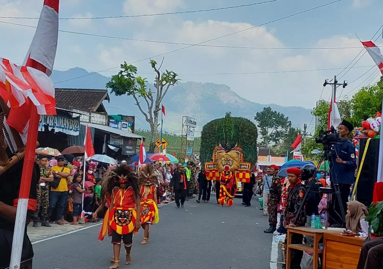 Karnaval Budaya Serentak di 25 Kecamatan Meriahkan HUT RI ke-78 di Wonogiri