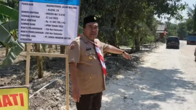 Kementerian PUPR RI Bangun Dua Jalan Kabupaten di Blora Selatan