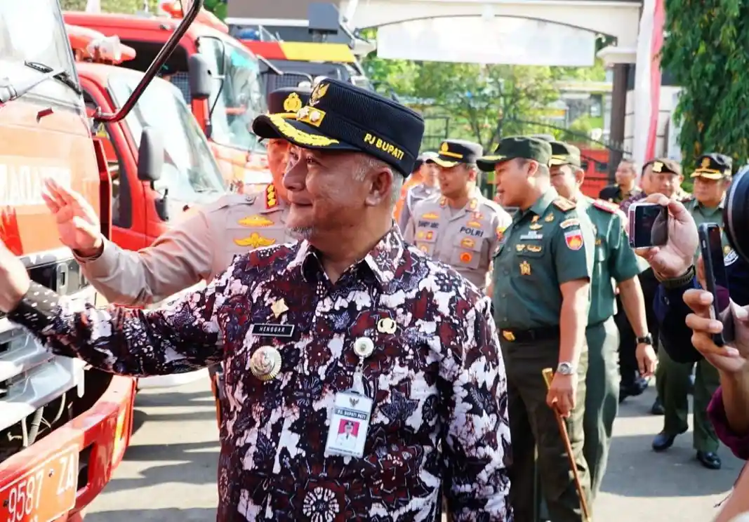 Kudus dan Pati Gelar Apel Pencegahan Kebakaran Hutan dan Lahan