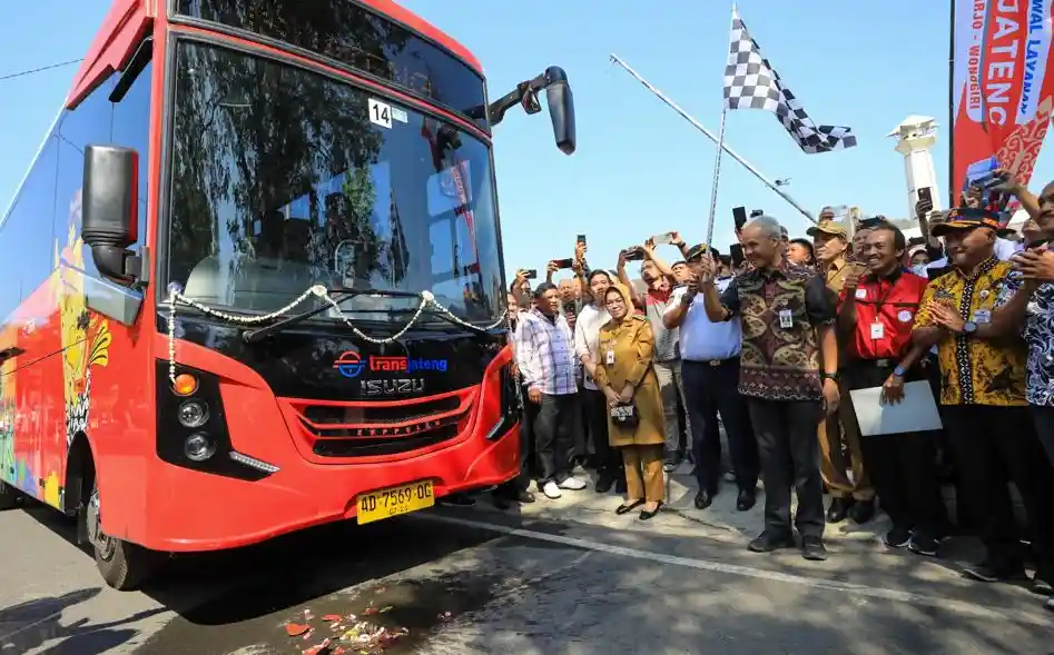 Layanan Bus Rapid Transit Trans Jateng Kini Tembus Hingga Wonogiri