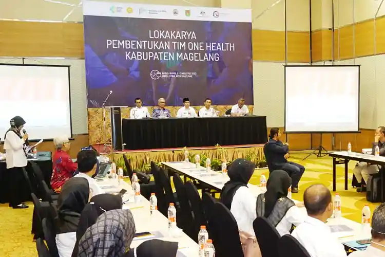Lokakarya Pembentukan Tim One Health Magelang