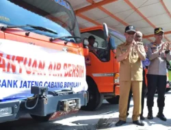 Pemkab Boyolali Salurkan Bantuan Air Bersih ke Empat Kecamatan Terdampak Kekeringan