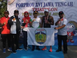 Reckyardo Mardian Dari Jepara Raih Emas Triathlon di Porprov Jateng