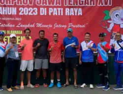 Soft Tenis Kota Tegal Raih Emas dan Perunggu di Porprov Jateng 2023