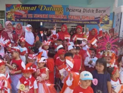 TK Negeri Pembina Tegal Timur Gelar Lomba Nasionalisme dalam Rangka HUT RI ke-78