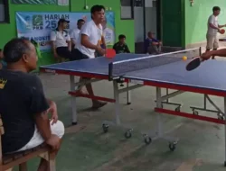 Anggota DPRD Kota Tegal Gelar Turnamen Tenis Meja untuk Hibur Masyarakat