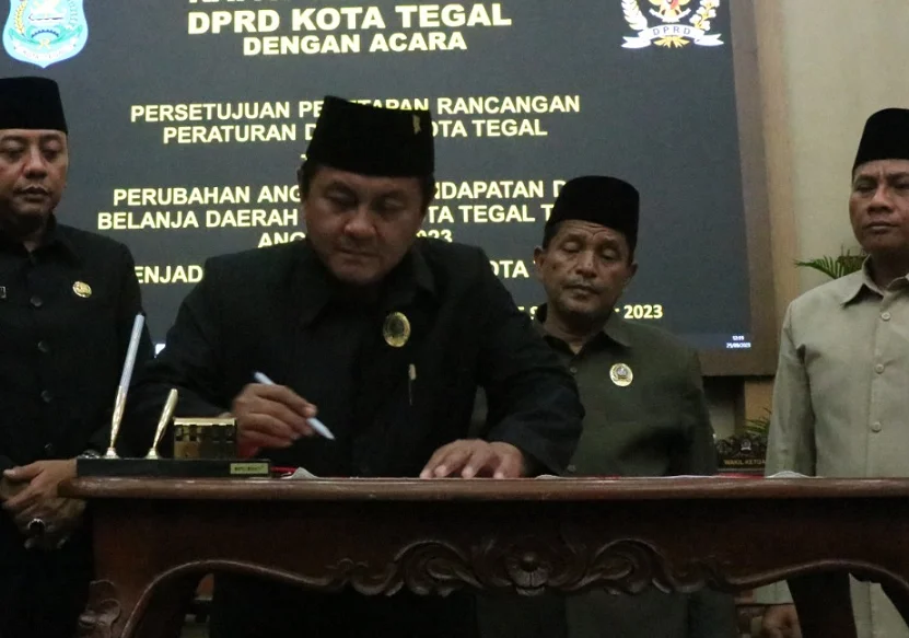 DPRD Kota Tegal Sahkan APBD Perubahan 2023