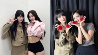 Foto Lisa BLACKPINK dengan saudara perempuan Jisoo jadi viral