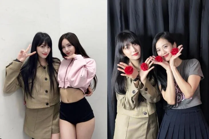 Foto Lisa BLACKPINK dengan saudara perempuan Jisoo jadi viral