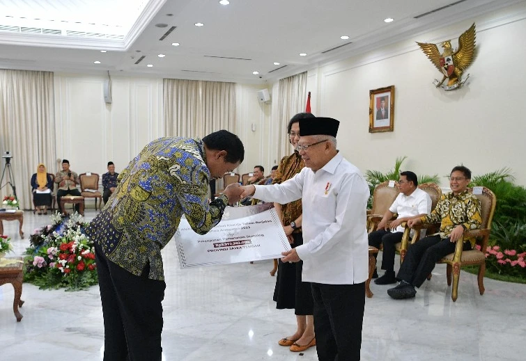 Jateng Raih Insentif Rp5,97 Miliar dari Pusat, Ini Alasannya